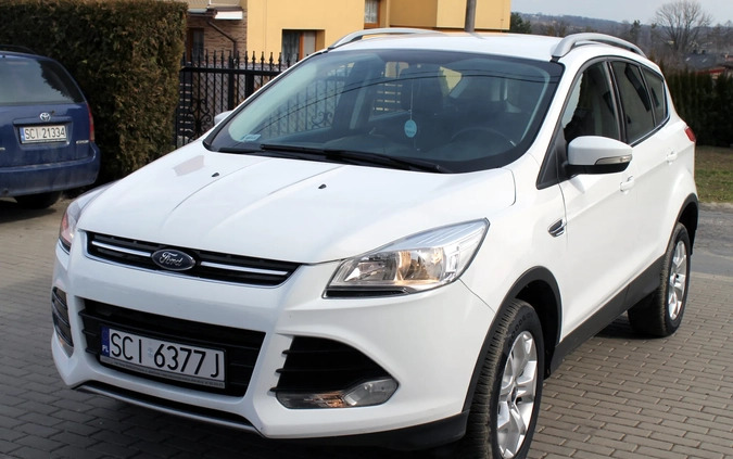 Ford Kuga cena 61900 przebieg: 179700, rok produkcji 2016 z Skoczów małe 232